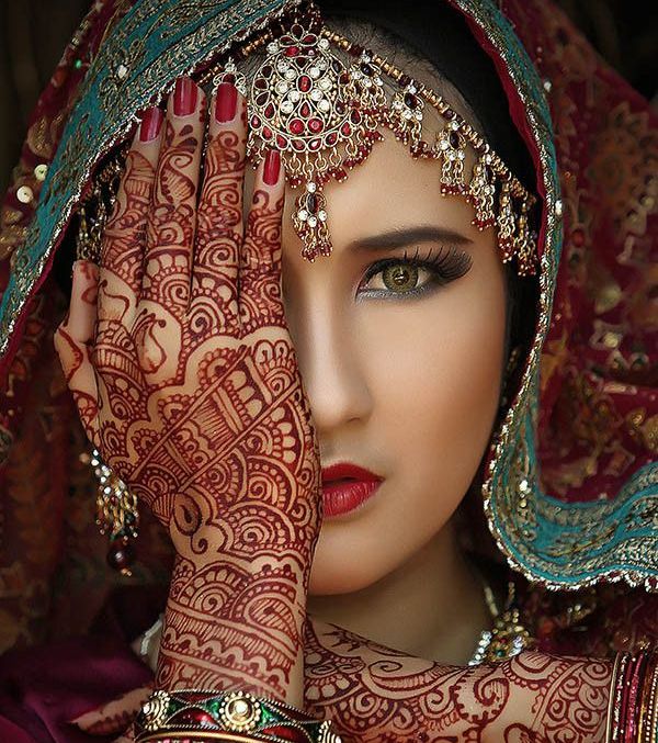 نقش حناء هندي جديد روعه