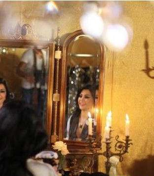 صور هيفاء وهبي وعاصي الحلاني في كواليس تصوير إعلان حفل رأس السنة