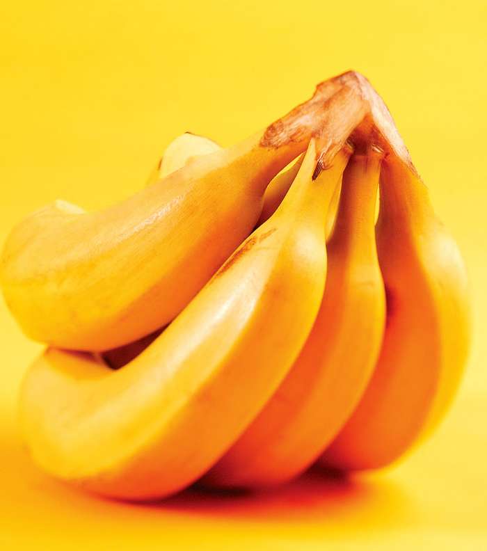 الخطوة الأولى: الموز