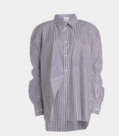 القميص المفلم الفضفاض موضة في صيف 2017