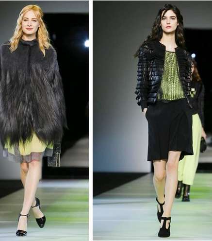 من مجموعة Giorgio Armani لشتاء 2015، إليك هذه التصاميم