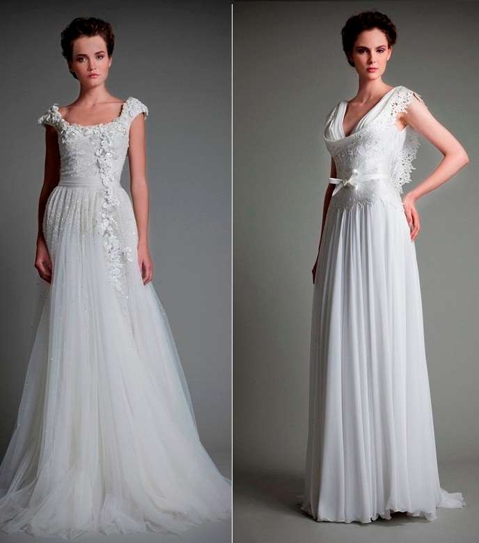 بالصور فساتين زفاف 2013 من طوني ورد