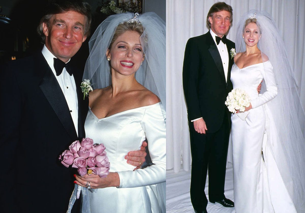 زوجات ترامب وأعراسهن