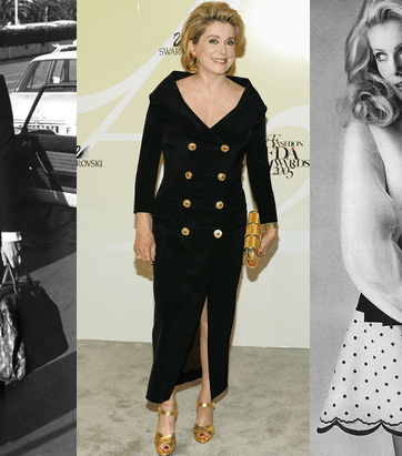 من السيدات الفرنسيات الأكثر شهرة في عالم الموضة، كاثرين دونوف