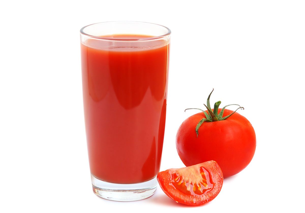 عصير الطماطم للرشاقة والبشرة 