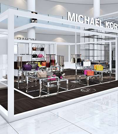 صور المتجر المؤقّت لـ Michael Kors في دبي مول