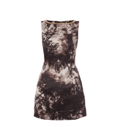 من مجموعة اليزابيتا فرانشي لشتاء 2015، اليك هذا الفستان المطبع المميز