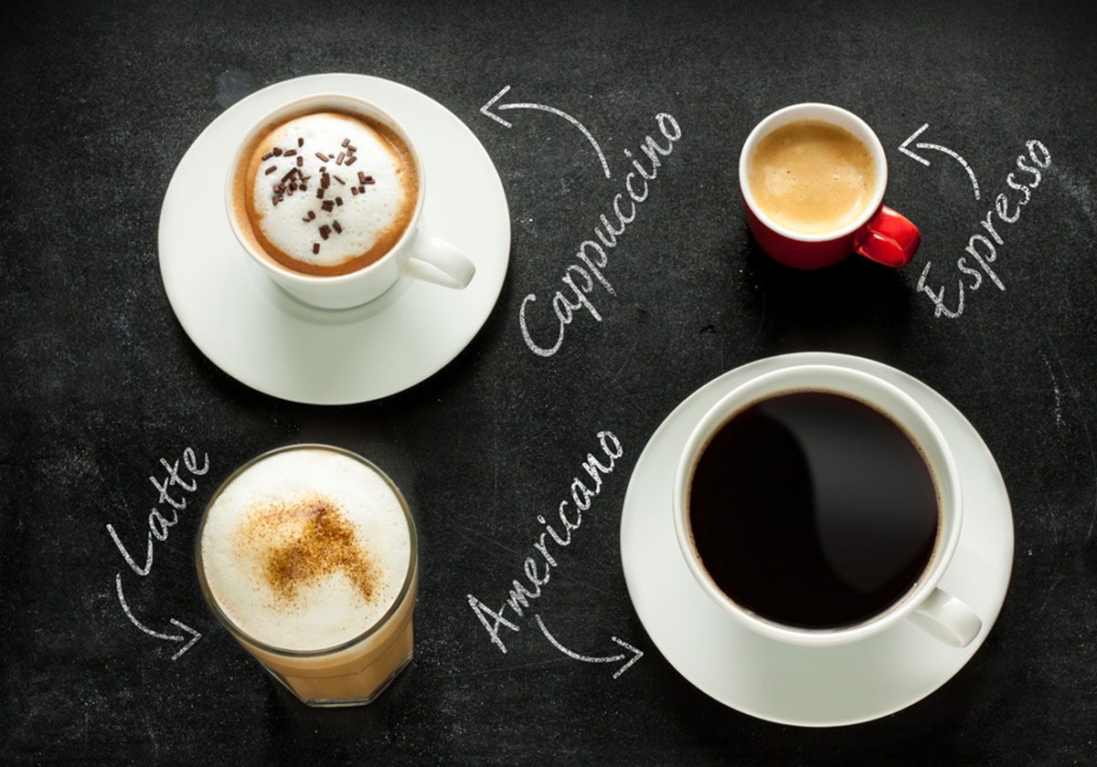 انواع القهوة المختلفة