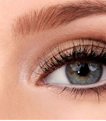 مكياج سموكي بني للعيون