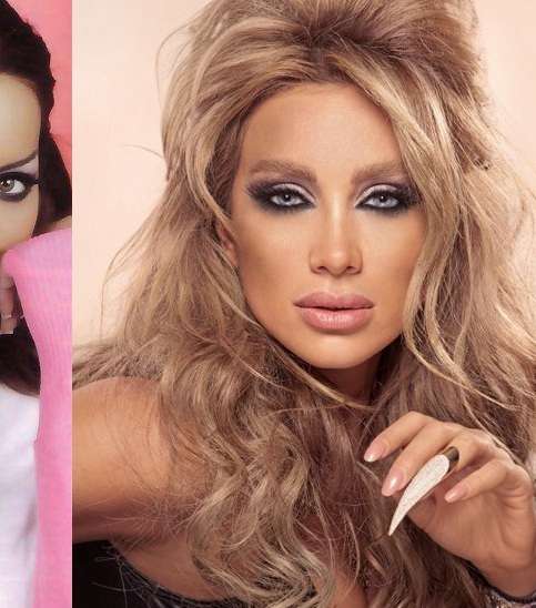 مايا دياب بأحمر الشفاه النيود بلا حدود