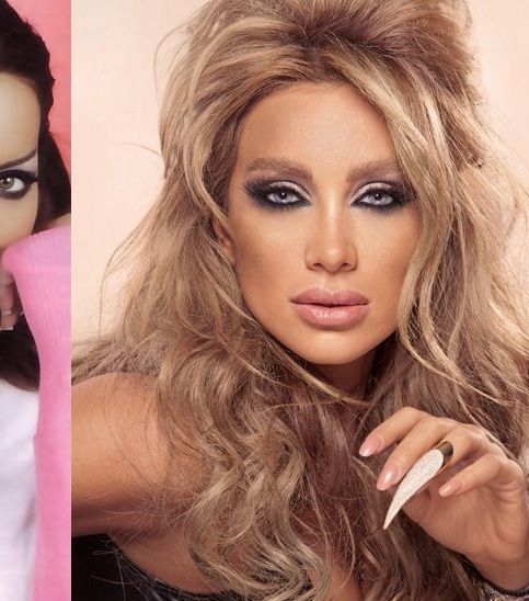 مايا دياب بأحمر الشفاه النيود بلا حدود