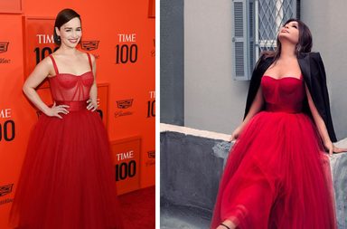 بين إليسا وإميليا كلارك: من ارتدت فستان Dolce&Gabbana بطريقة أجمل؟ 