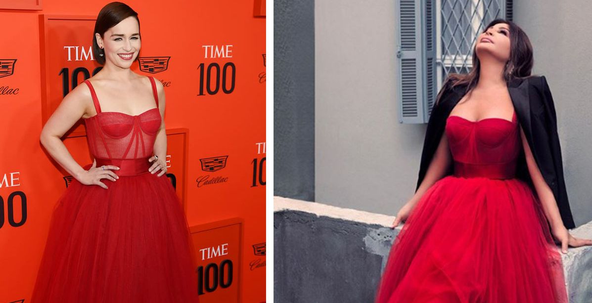 بين إليسا وإميليا كلارك: من ارتدت فستان Dolce&Gabbana بطريقة أجمل؟ 