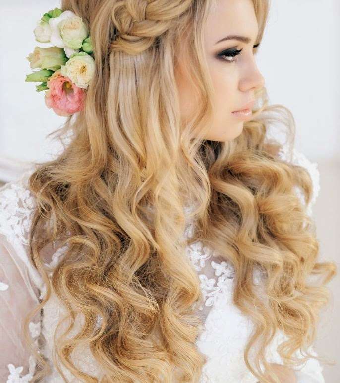 تسريحات شعر عرايس 2015 بالصور