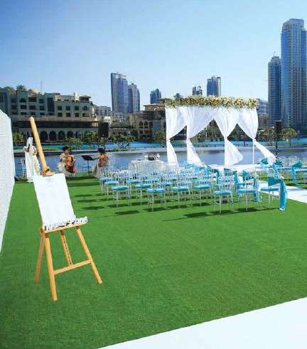 لحفل الزفاف في الإمارات العربية المتحدة تميّزه 