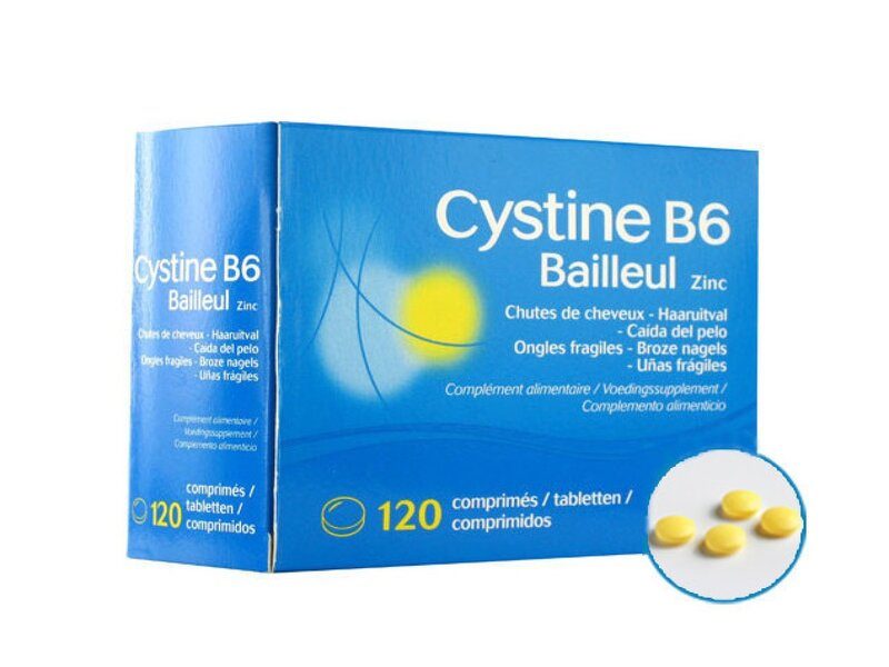 حبوب Cystine B6 Bailleul Zinc