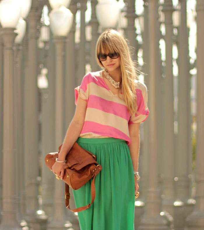 صور اجمل اخر موضة البلايز والتنانير