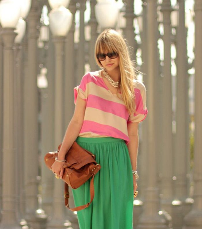 صور اجمل اخر موضة البلايز والتنانير