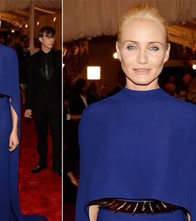 كاميرون دياز بفستان من ستيلا ماكارتني في حفل الـ Met Gala