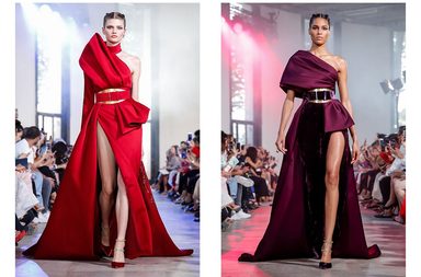 إكتشفي مجموعة إيلي صعب الجديدة من أسبوع الهوت كوتور الباريسي لخريف وشتاء 2020