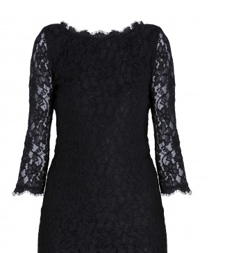 فستان دانتيل من Diane von furstenberg