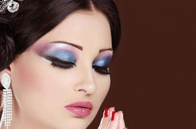 عمل مكياج خليجي ثقيل  للسهرات وللعرايس