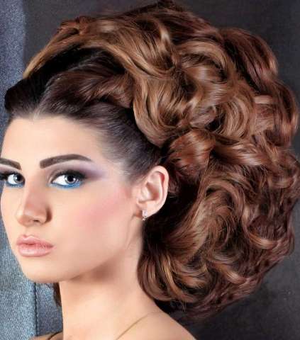 صور أروع تسريحات ومكياج 2015