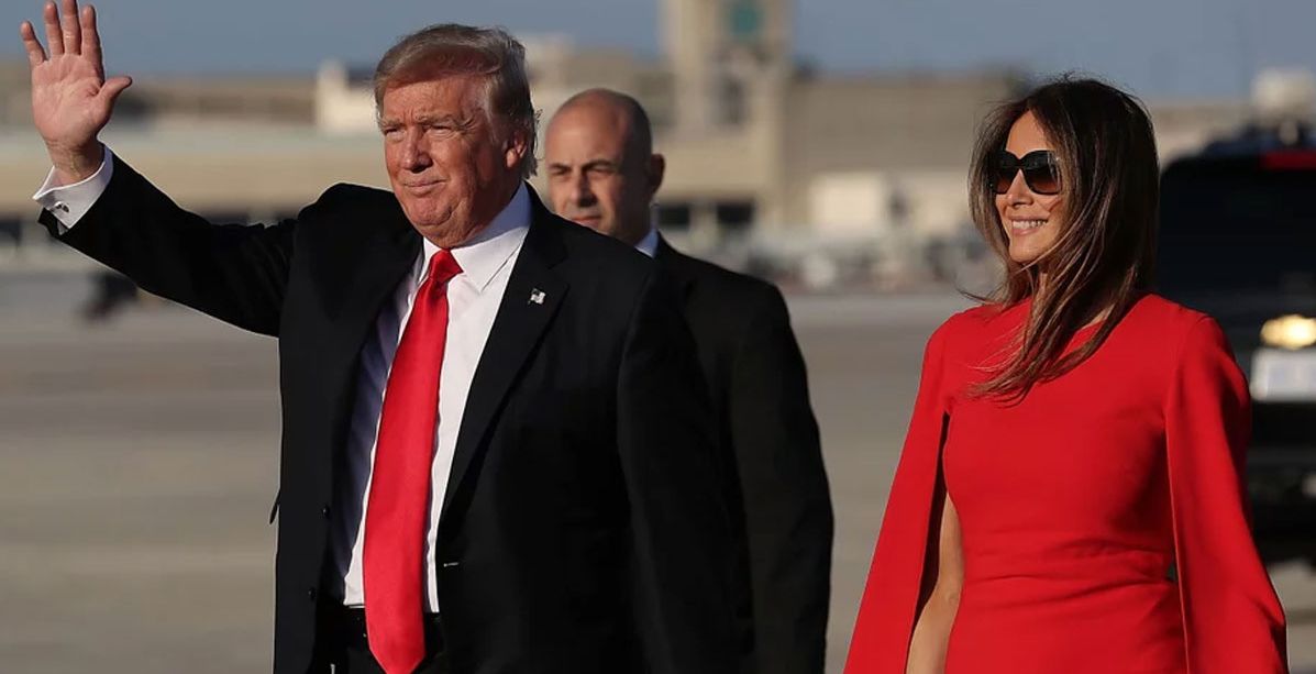 دونالد ترامب لا يسمك يد زوجته في العلن... والسبب ليس كما تظنين!