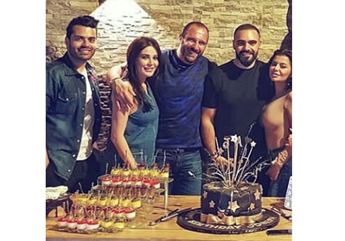 سيرين عبد النور في أول ظهور لها بعد الولادة