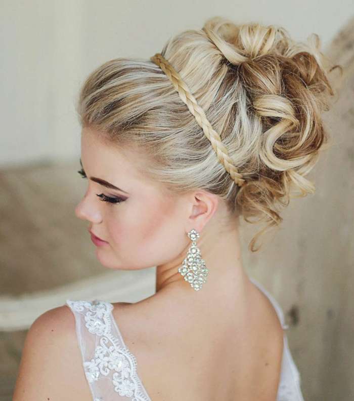 اجمل تسريحات زواج 2017