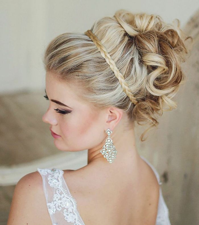 اجمل تسريحات زواج 2017