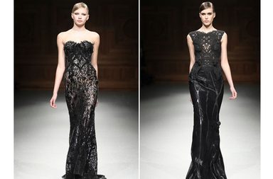 بالصور، اليك اجمل موديلات فساتين طوني ورد لصيف 2015