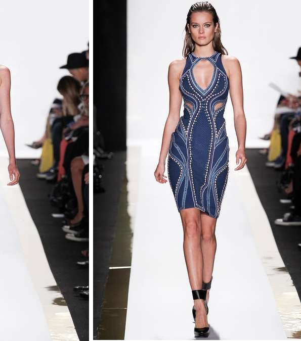 اختارب أجمل الأزياء من مجموعة Herve Leger لصيف 2014