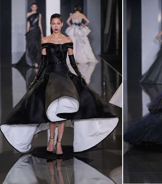 تألقي بالفساتين المنفوشة الغريبة