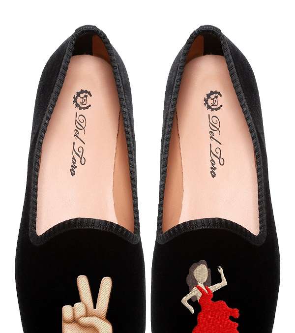 احذية الـ Slippers مطبعة برسومات لصيف 2015