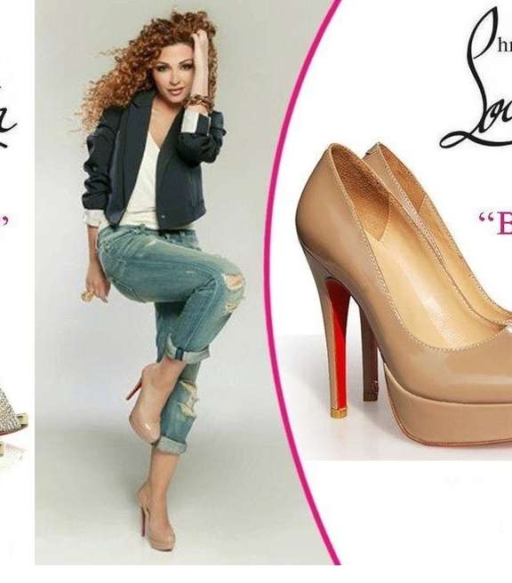 ميريام فارس تتألّق بأحذية كريستيان لوبوتان