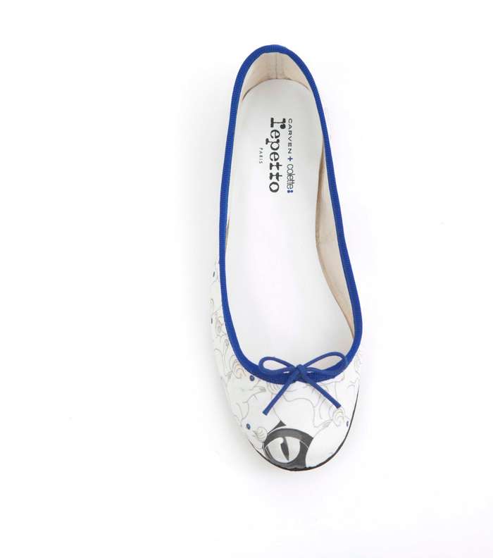 حذاء الباليرينا من Repetto وCarven