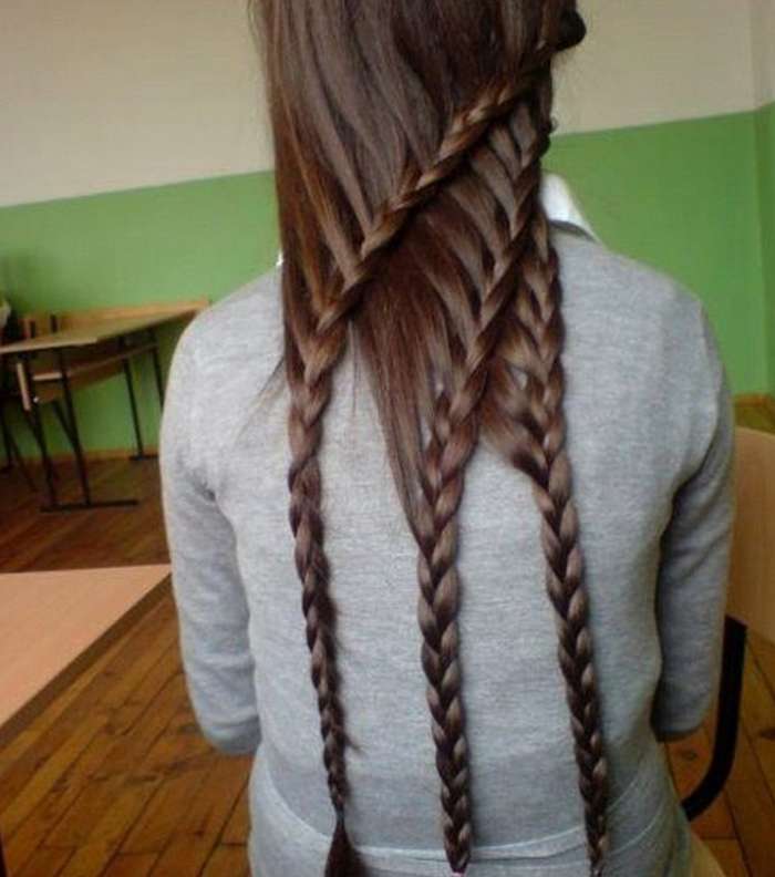 اجمل تسريحات شعر للمدارس