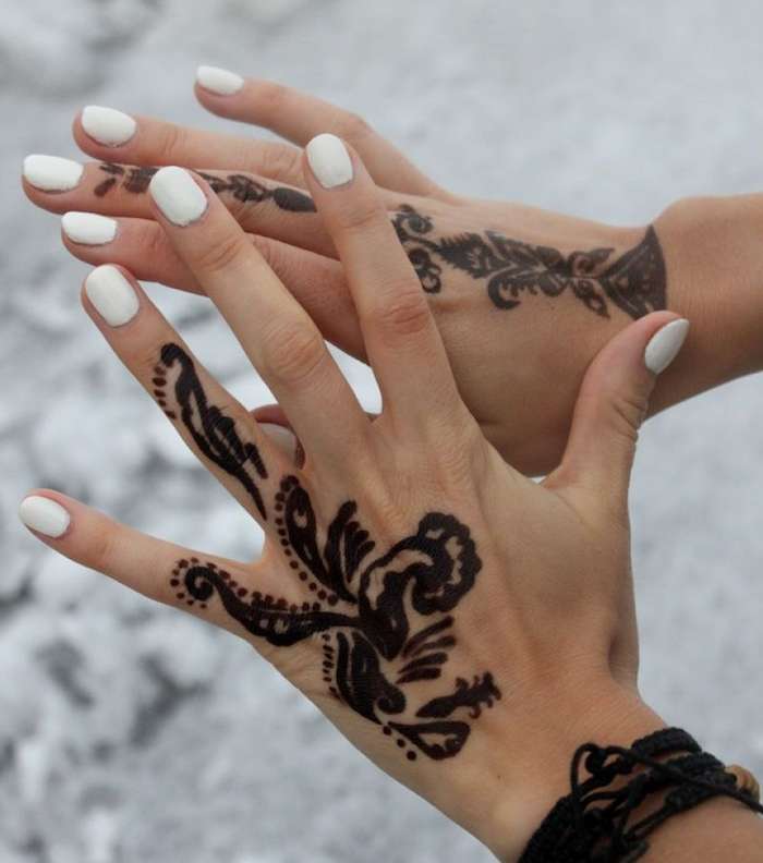 صور اجمل نقش حناء يمني للعروس