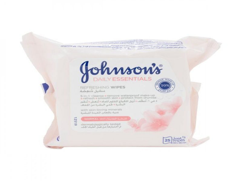 خصائص مناديل جونسون للمكياج