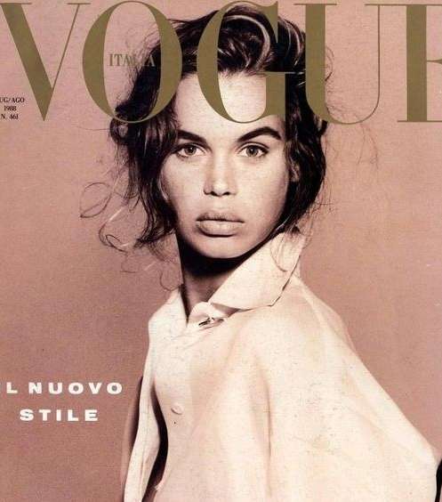 أول إصدار لـFranca Sozzani مع Vogue Italia عام 1988