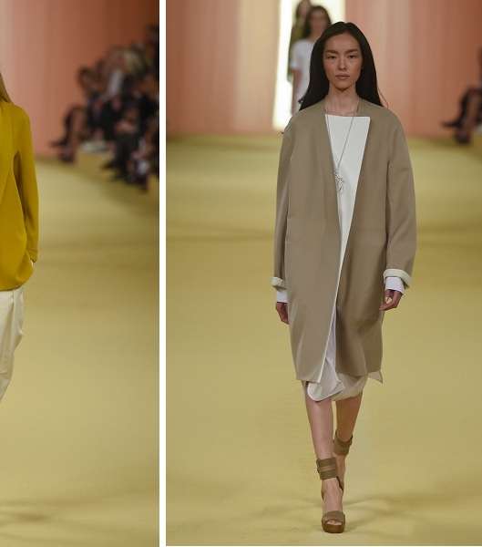 صور من عرض أزياء Hermes لصيف 2015