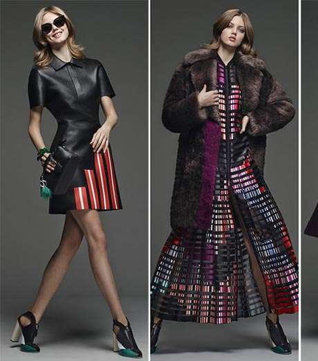 أزياء مميزة من مجموعة Fendi Pre Fall 2015