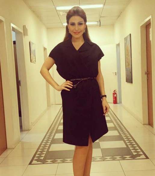 من اجمل الفساتين باللون الاسود في 2014، فستان يارا من توقيع باسيل سوده
