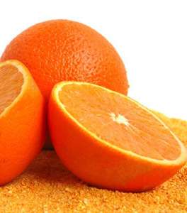 الخطوة الأولى: بودرة قشر البرتقال