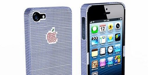 غطاء آي فون 5 من المجوهرات