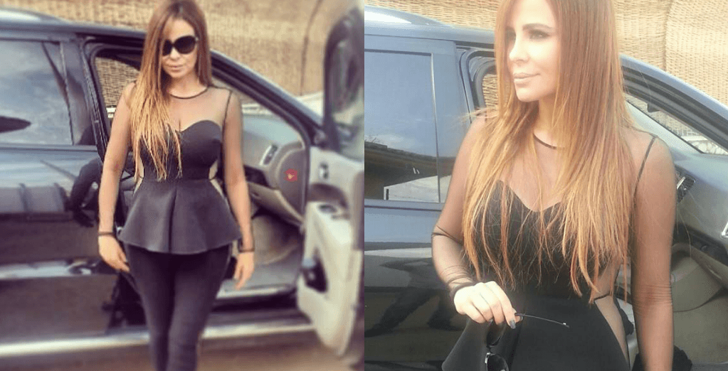 كارول سماحة في Jumpsuit شذى حسون