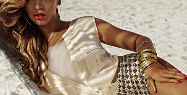 بيونسي تعرض مجموعة H&M لصيف 2013