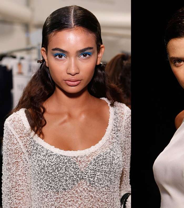 النيلي يكسر كلاسيكية ظلال عيون العروس هذا الموسم