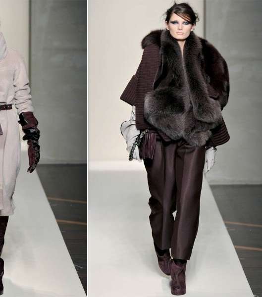 من مجموعة Gianfranco Ferre لشتاء 2013، تألّقي بالفرو